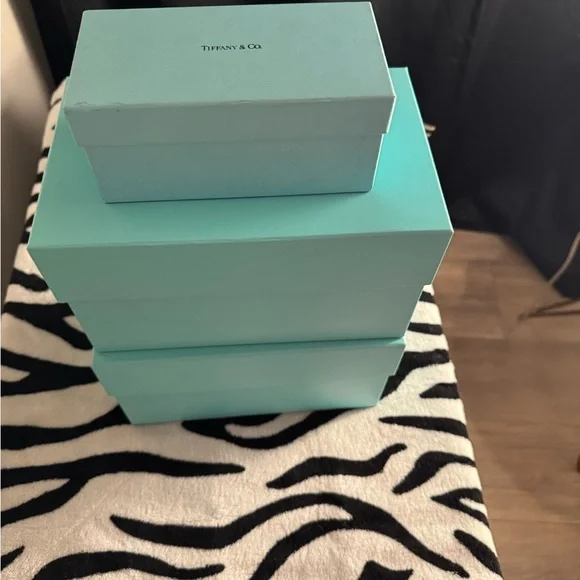 Tiffany & Co. | Other | Tiffany Co Aqua Gift Box Set | Poshmark
